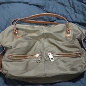 Big Buddha tan hobo bag